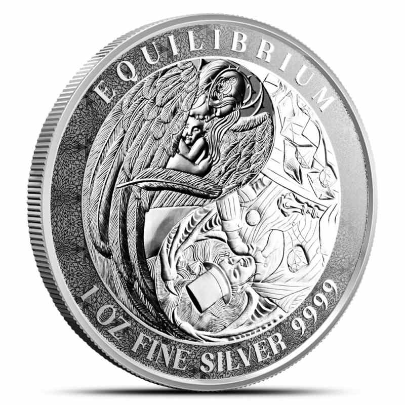 2024 1 oz Tokelau Equilibrium Silver Coin (BU) l JM Bullion™