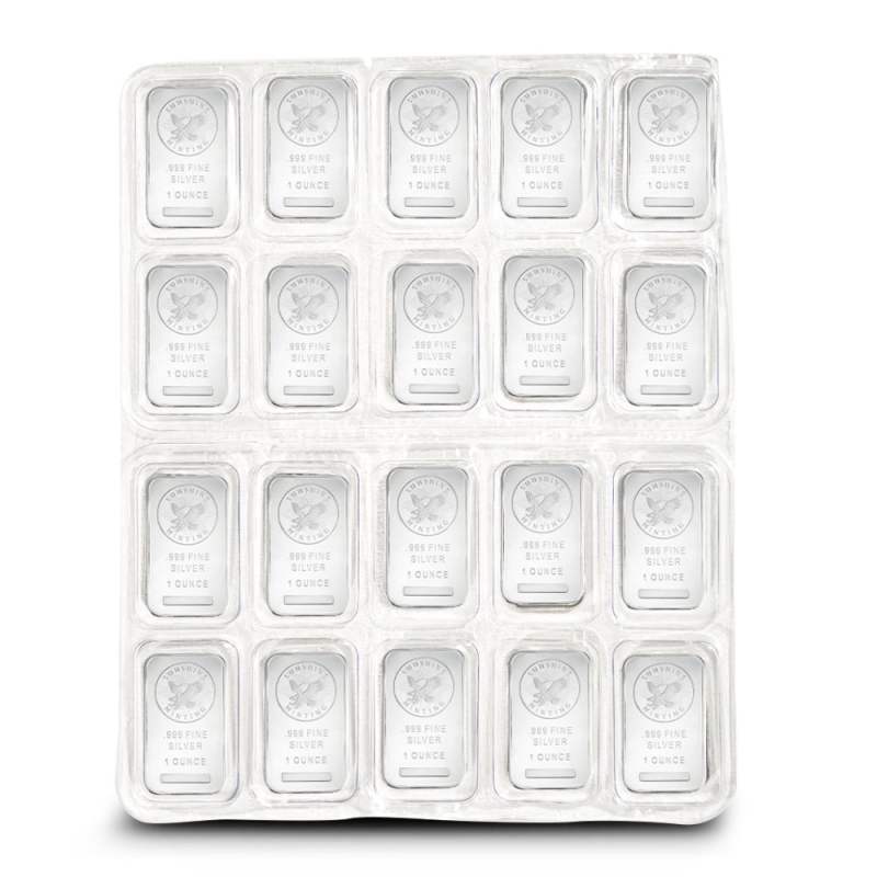 1 oz Sunshine Silver Bar (New, MintMark SI) l JM Bullion™