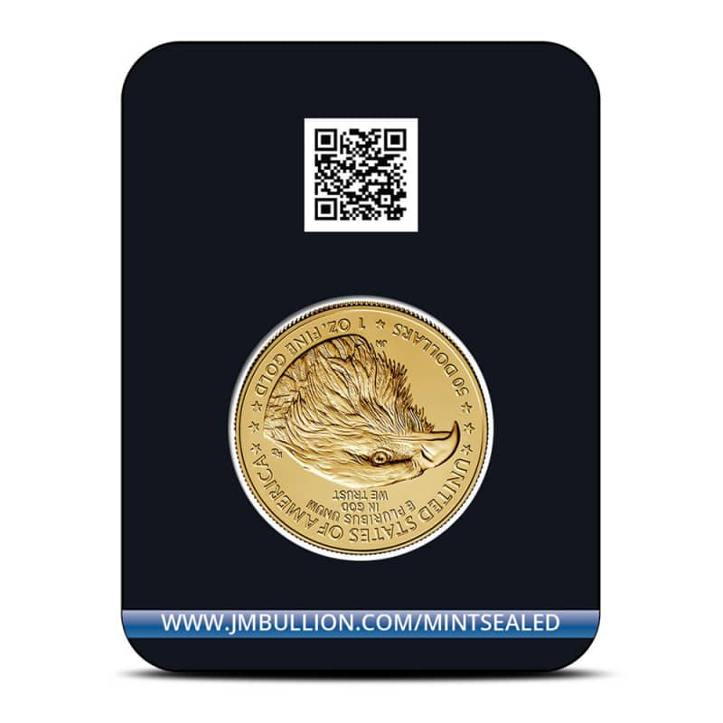 2025 1 oz American Gold Eagle Coin (MintSealed, BU) l JM Bullion™