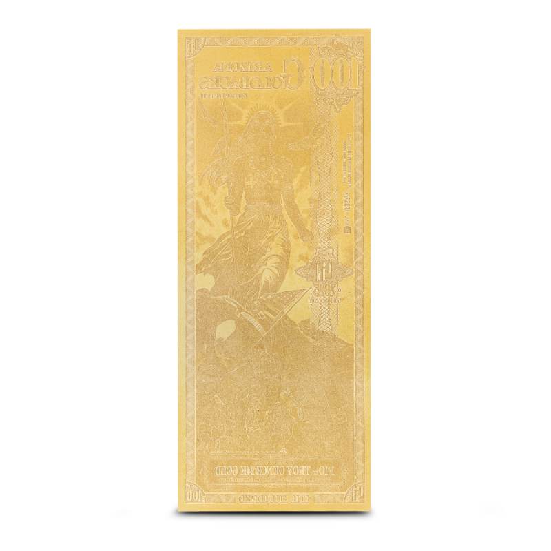 100 Arizona Goldback Gold Note (New) l JM Bullion™