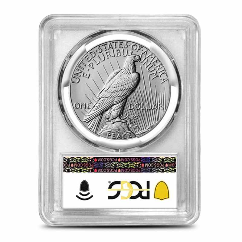 2025年　アメリカ　25セント5枚セット　PCGS PR70　DCAM 2025-S Proof Peace Silver Dollar Coin PCGS PR70 DCAM FS l JM Bullion™
