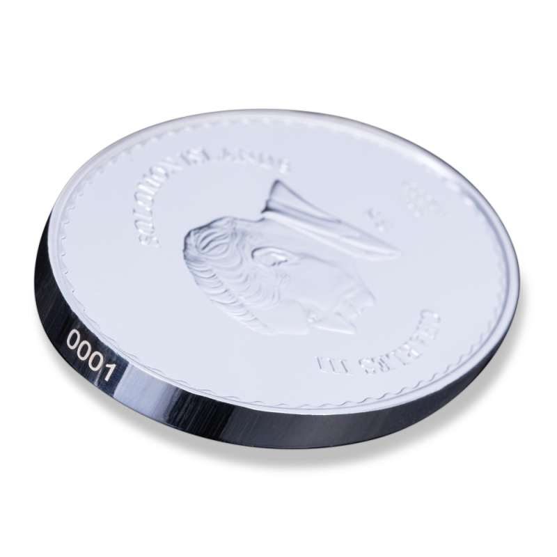 2026 1 oz Proof Colorized Solomon Islands Silver Father Frost Coin