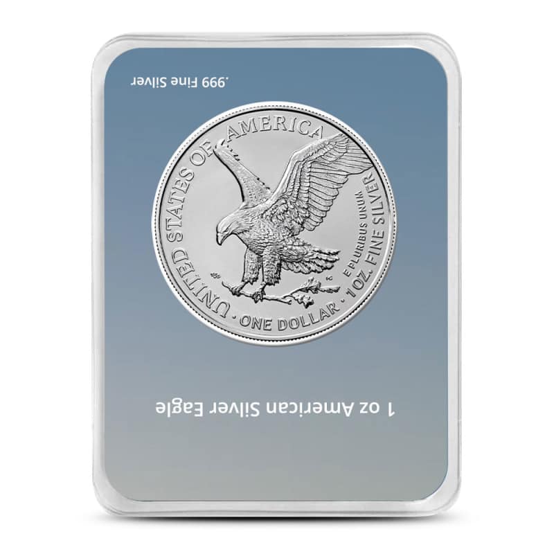 2025 1 oz American Silver Eagle Coin (Congratulations Card) l JM