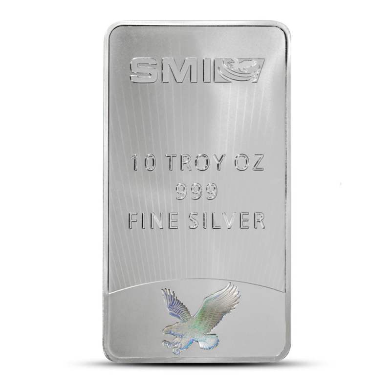 10 oz Sunshine Mercury Silver Bar (New, MintMark SI) l JM Bullion™