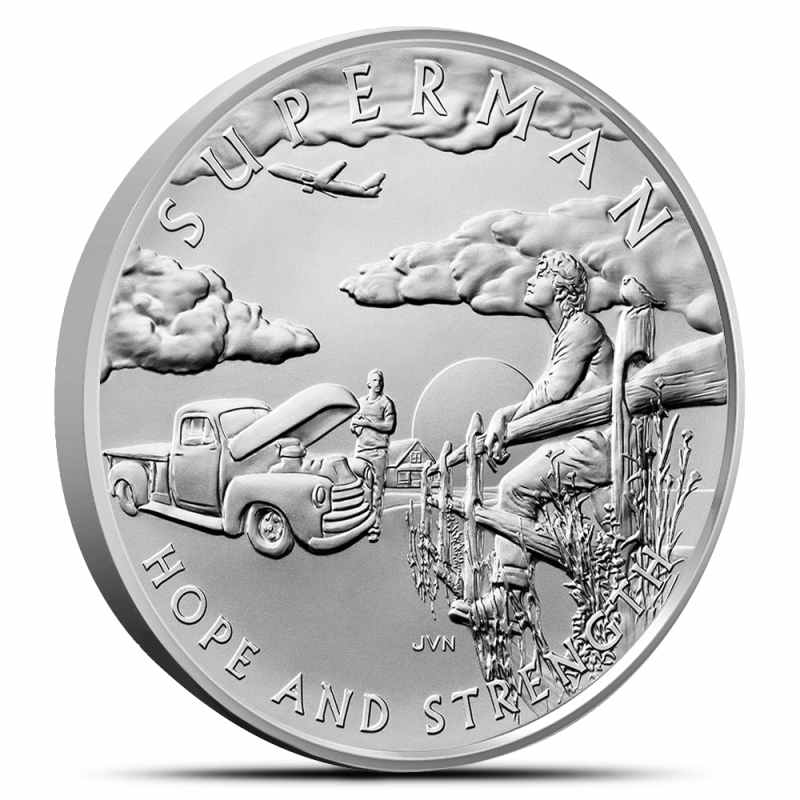 2025 1 oz DC Comics Superman American Liberty Silver Medal l JM