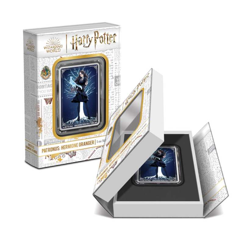 2024 1 oz Colorized Niue Silver Hermione Granger Patronus Coin l