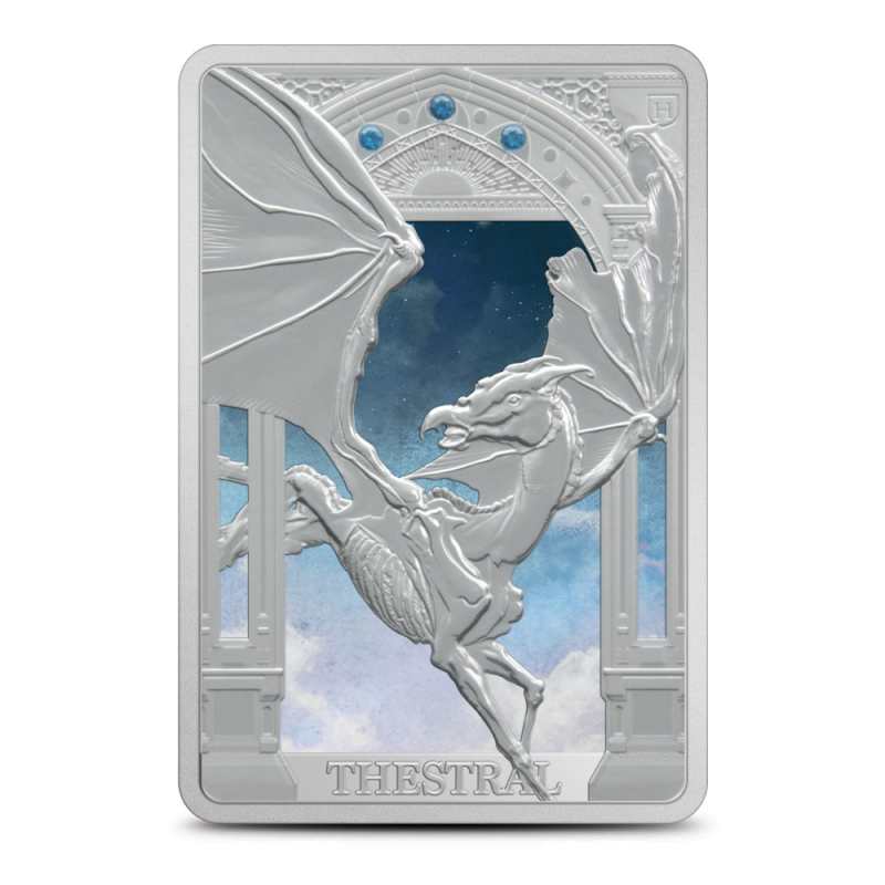 2024 Colorized Niue Silver Harry Potter Creatures Thestral Coin l