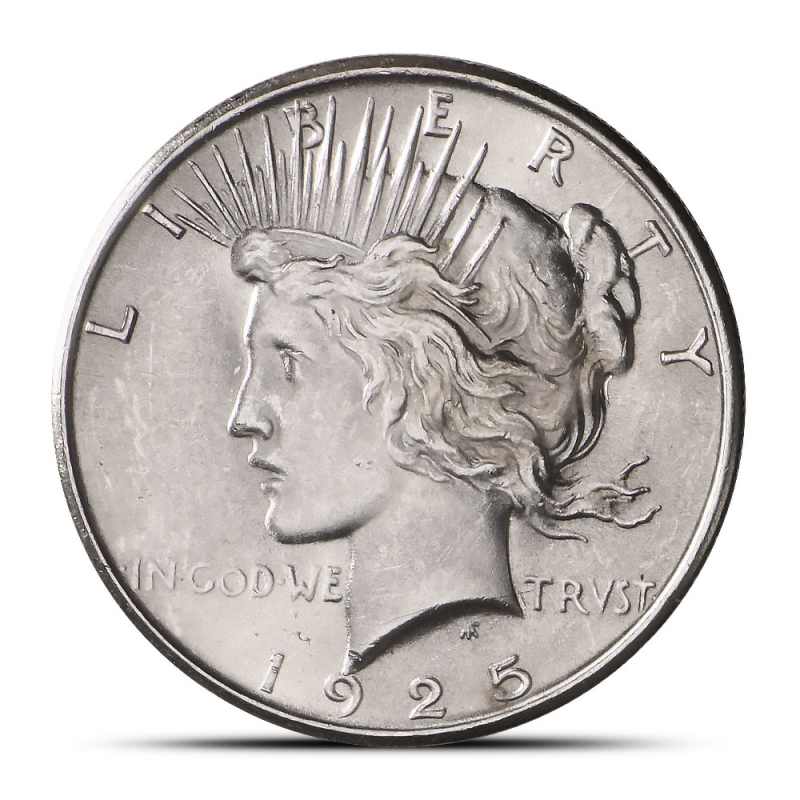 1925 Peace Silver Dollar Coin (BU) l JM Bullion™