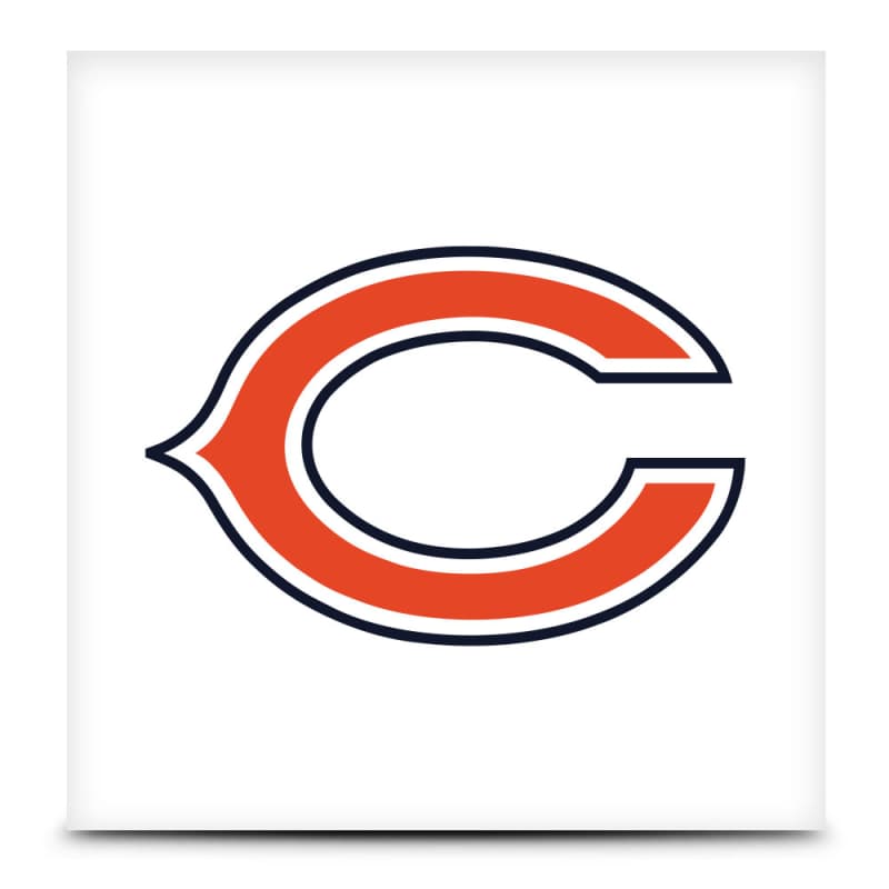 Jeton De Poker Chicago Bears Avec Marqueur Magnétique Par Team Golf (Neuf)