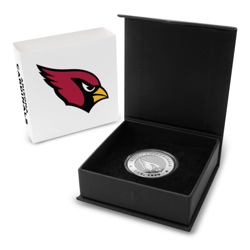 1 oz Engravable NFL Arizona Cardinals Silver Round l JM Bullion™