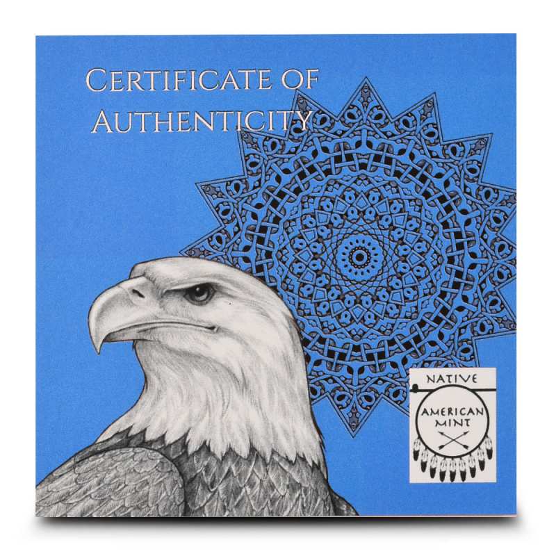 2024 1 oz Proof Native America the Beautiful Kentucky Silver Coin