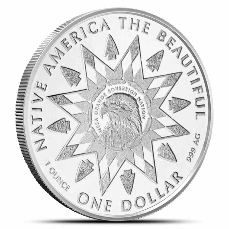 2024 Proof Native America the Beautiful Nebraska Silver Coin l JM