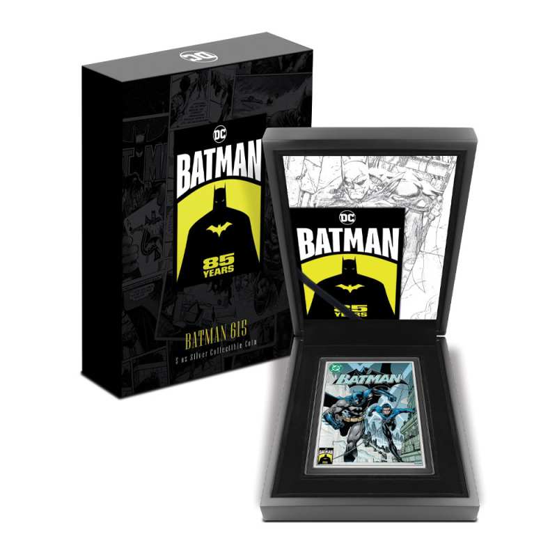 2024 Proof Colorized Niue Silver Batman 85th Anniversary #615 Coin