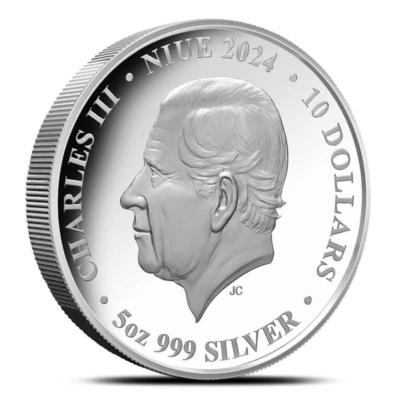 2024 5 oz Proof Niue Silver Creatures of the Abyss Coin l JM Bullion™