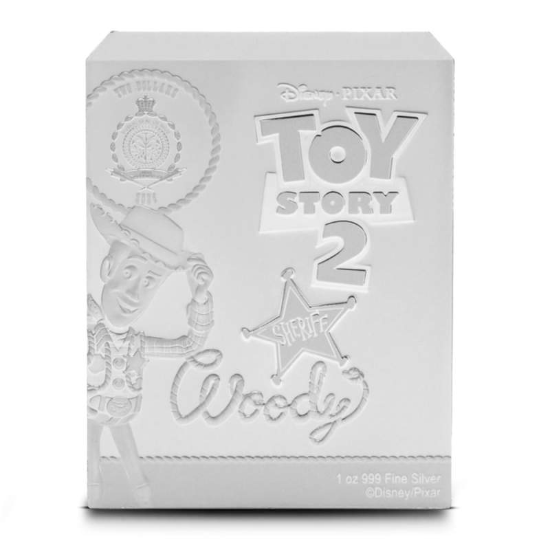 2024 1 oz Proof Colorized Niue Silver Disney Toy Story Woody's