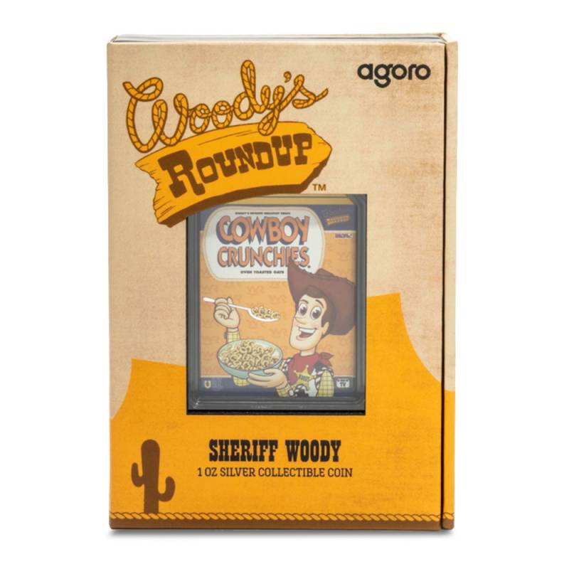 2024 1 oz Proof Colorized Niue Silver Disney Toy Story Woody's
