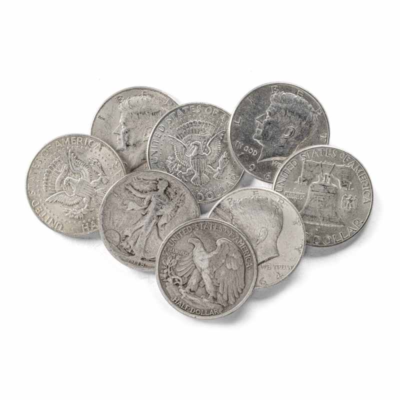 Buy $10 Face Value Bags of 90% Half-Dollar Silver Coins | JM Bullion™