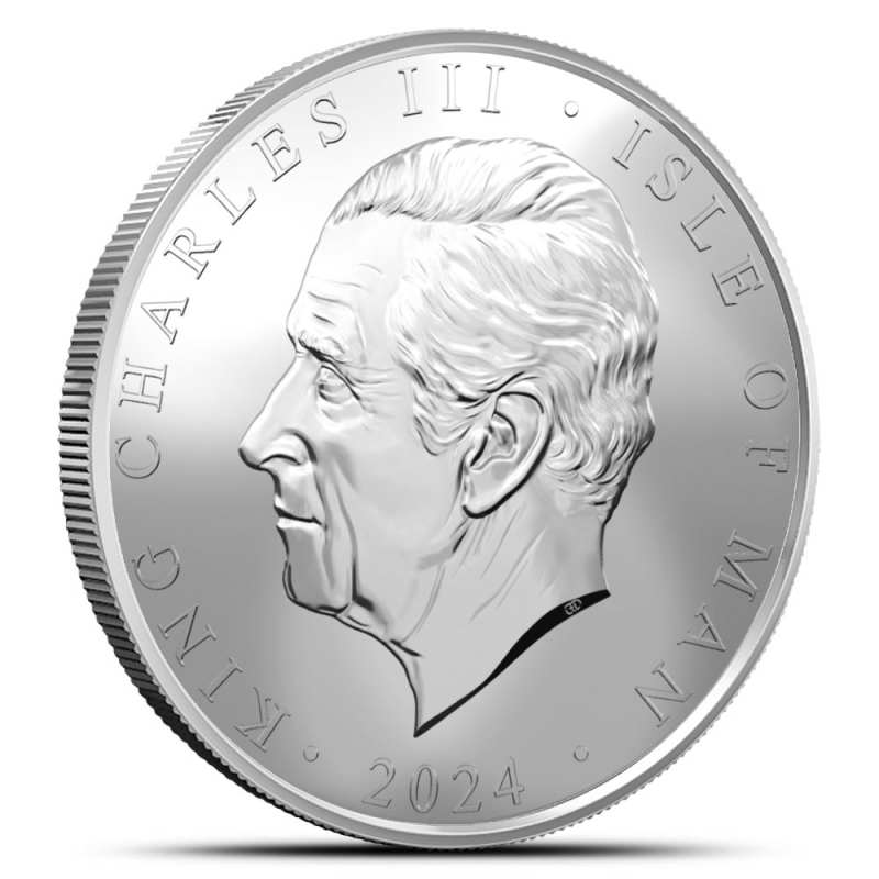 2024 1 oz Isle of Man Silver Angel Coin (BU) l JM Bullion™