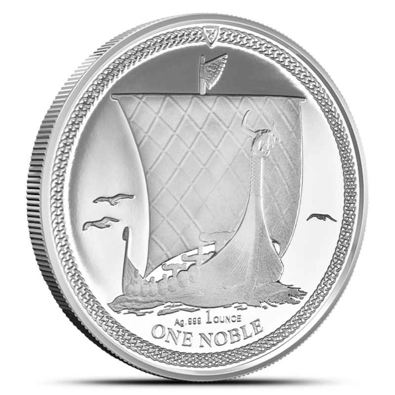 2024 1 oz Proof Isle of Man Silver Noble Coin l JM Bullion™