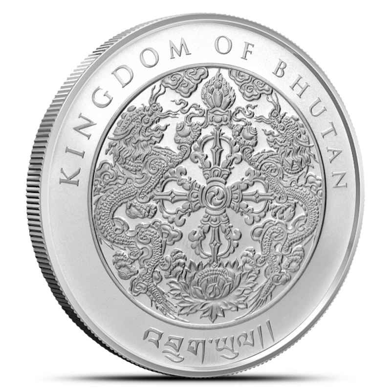 2025 1 oz Kingdom of Bhutan Lunar Snake Silver Coin (BU) l JM Bullion™