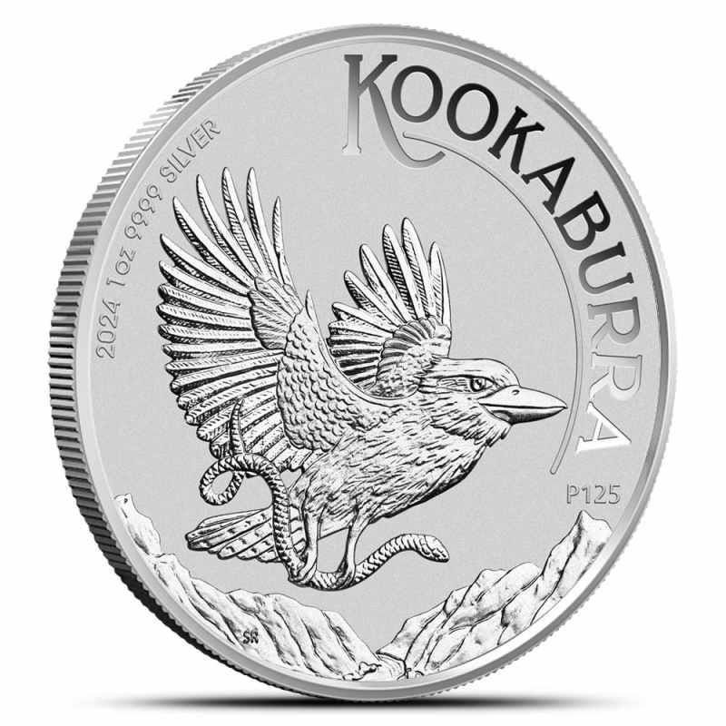2024 1 oz Australian Silver Kookaburra Coin (BU) l JM Bullion™