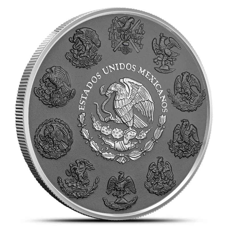 2023 1 oz Silver Ring Mexican Silver Libertad Coin (Ruthenium) l
