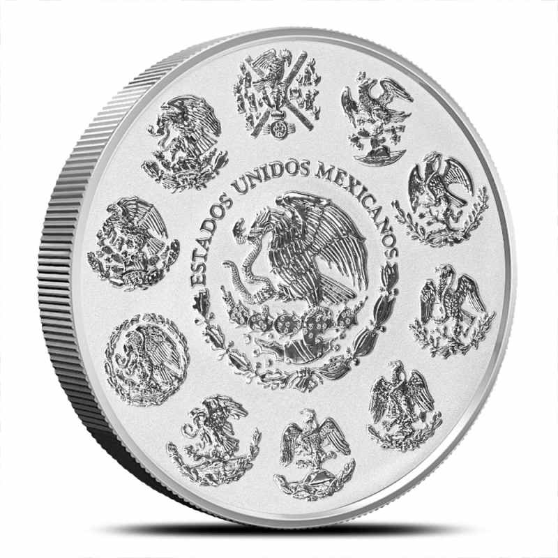 メキシコ 500anos 銀メダル 2オンス 2017 2 oz Reverse Proof Mexican Silver Libertad Coin (In Capsule