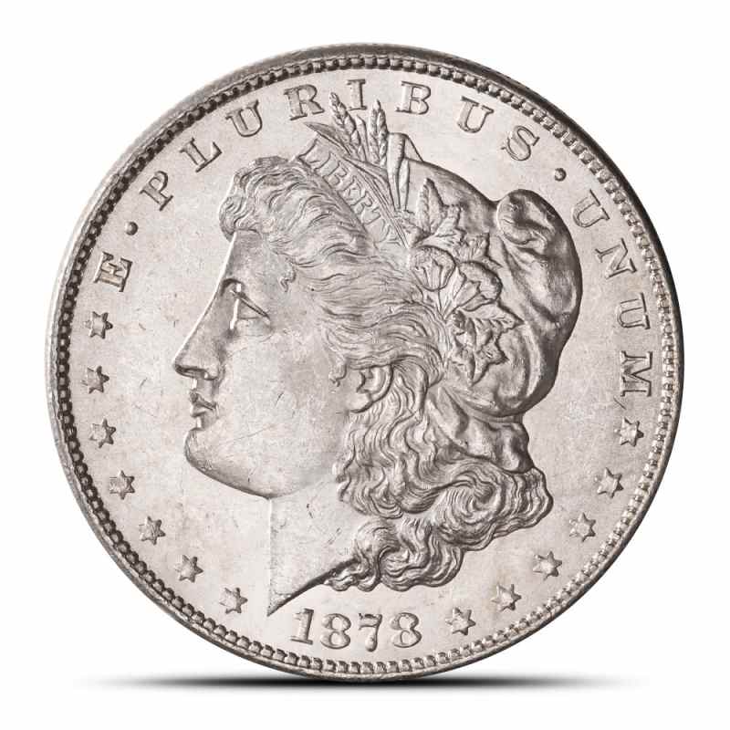 1878-S Morgan Silver Dollar Coin (BU) l JM Bullion™