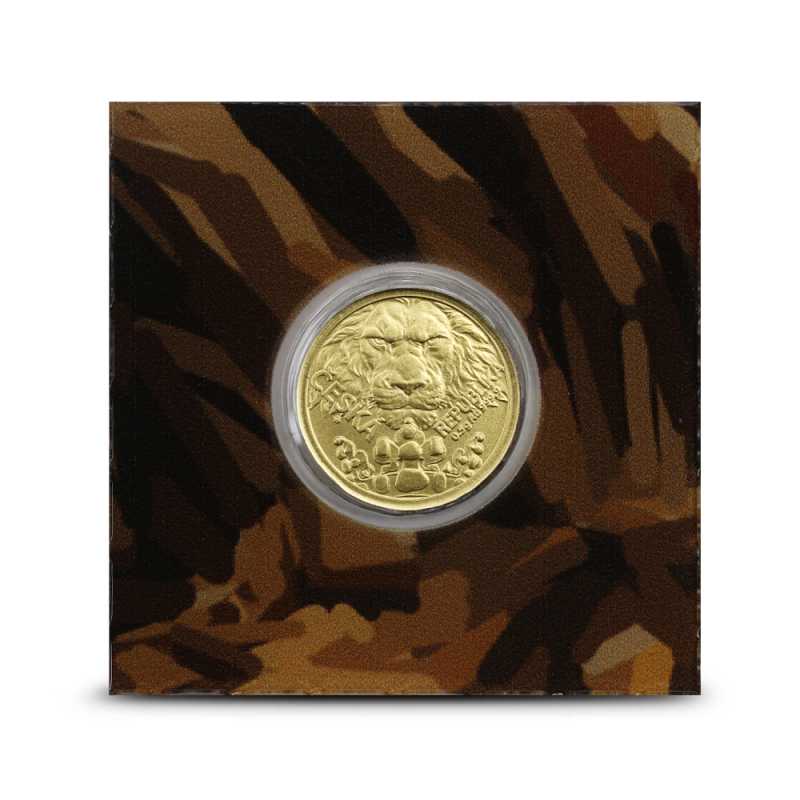 2023 1/2 Gram Niue Czech Lion Gold Coin (BU) l JM Bullion™