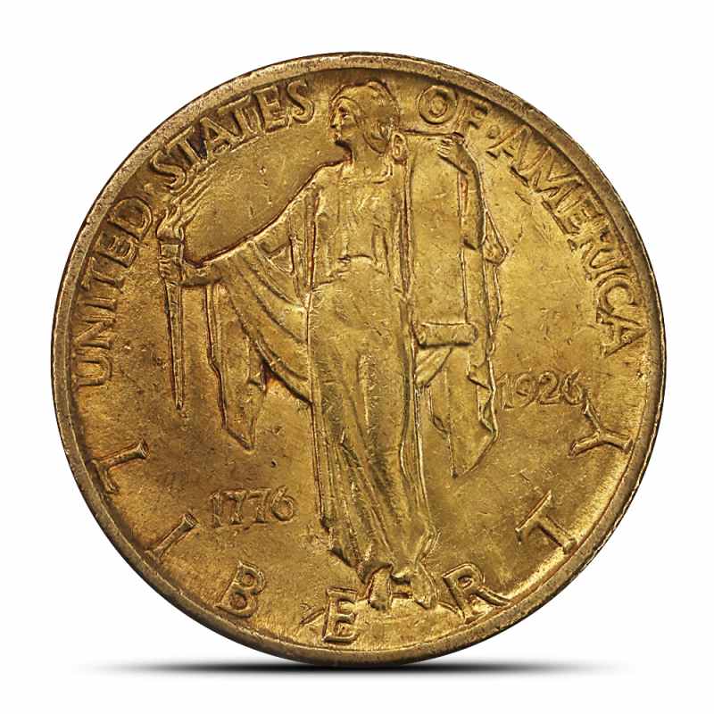 1926 $2.50 Sesquicentennial Gold Coin XF+ l JM Bullion™