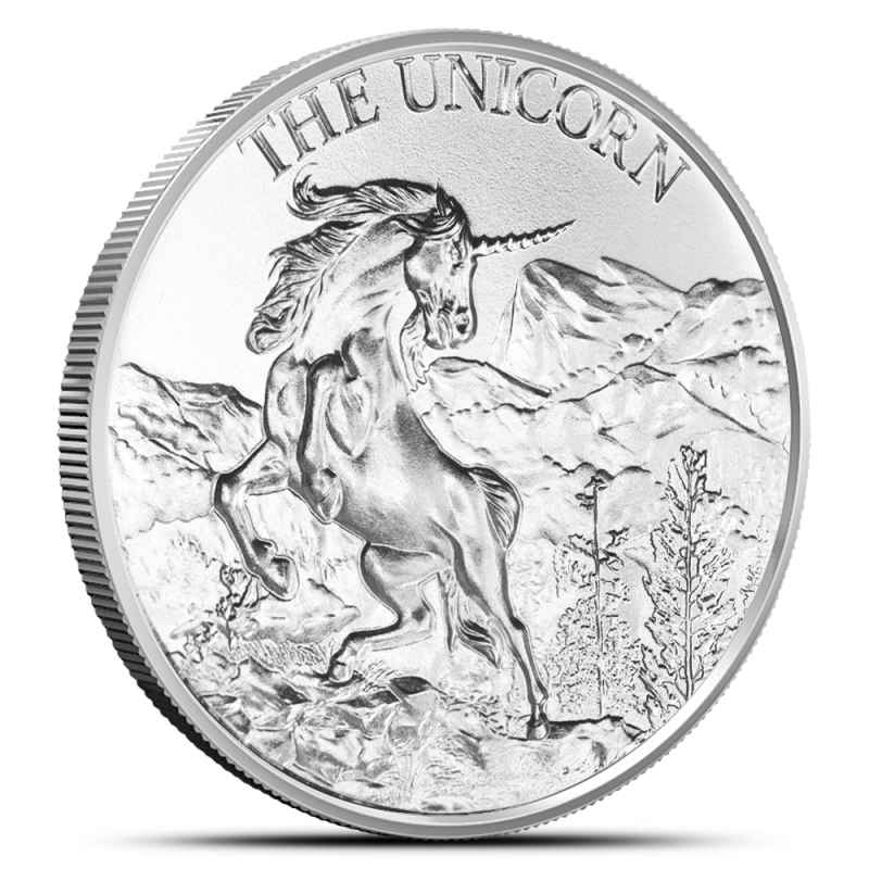 Buy 1 oz Intaglio Mint The Unicorn Silver Rounds l JM Bullion™