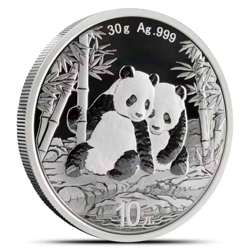 銀　2026 パンダ 2026 30 Gram Chinese Silver Panda Coin l JM Bullion™