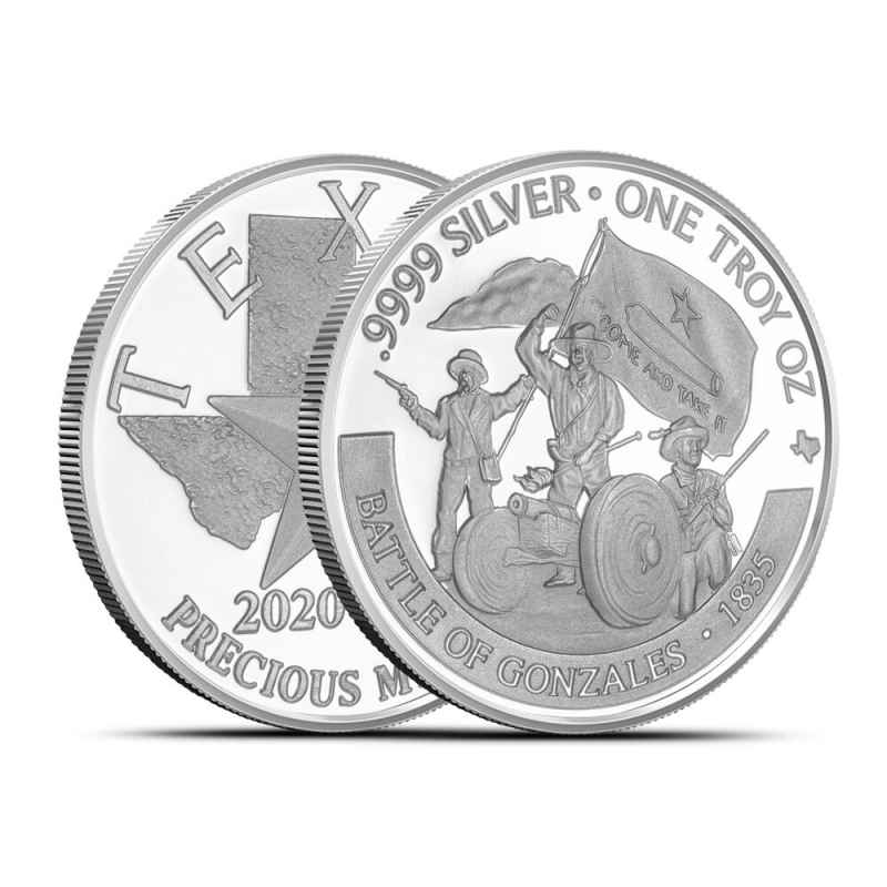 Texas Mint Silver Revolution Series 4-Round Set l JM Bullion™