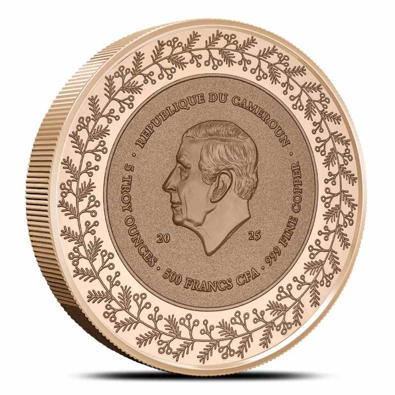 2025 5 oz High Relief Cameroon Copper Nativity Coin l JM Bullion™