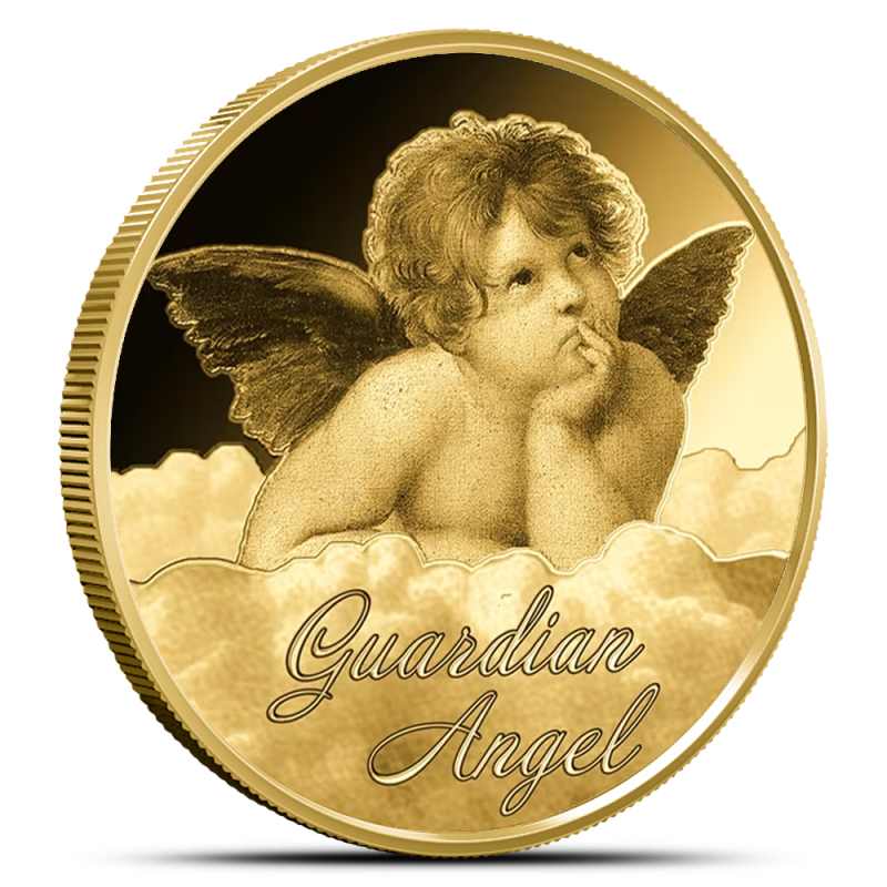 2023チャド　守護天使　1/1000オンス 1/1000 oz Republic of Chad Gold Guardian Angel Coin l JM Bullion™