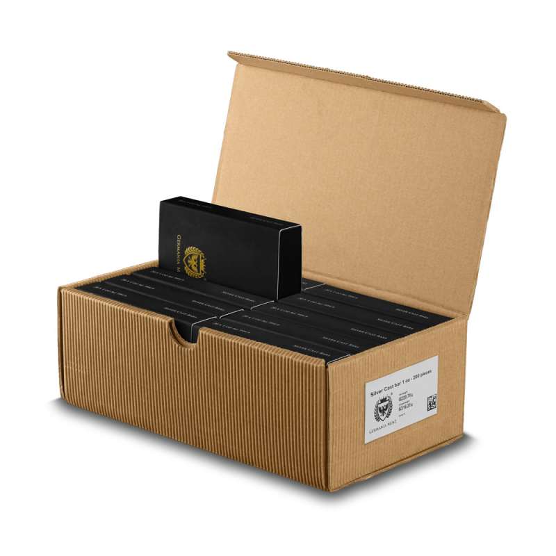 1 oz Germania Mint Cast Silver Bar (New) l JM Bullion™