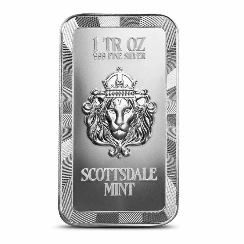 1 oz Scottsdale Mint Colorized Silver Xuánhuá Dragon Bar l JM Bullion™