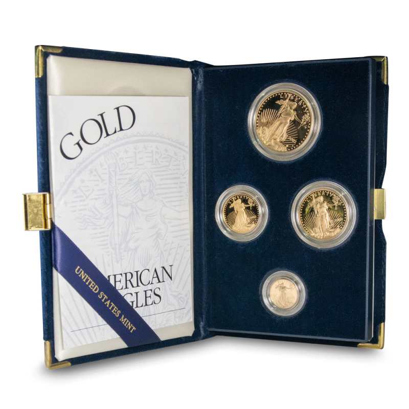 2003-W 4-Coin Proof American Gold Eagle Set l JM Bullion™