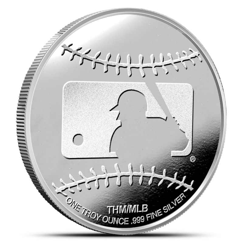 1 oz Colorized MLB Seattle Mariners Silver Round (BU) l JM Bullion™