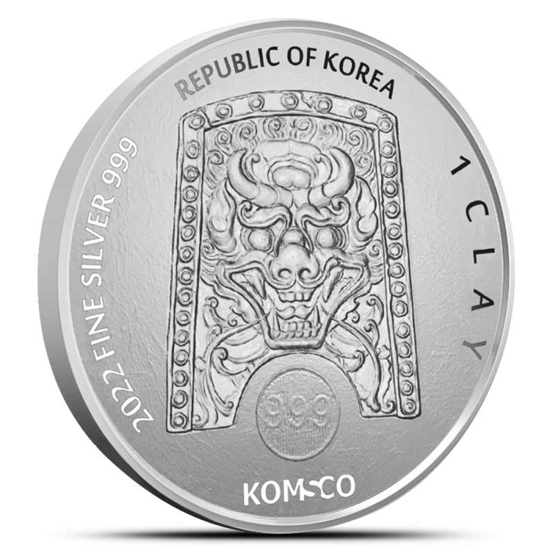 2022 1 oz South Korean Zi:Sin Tigris Silver Medal l JM Bullion™
