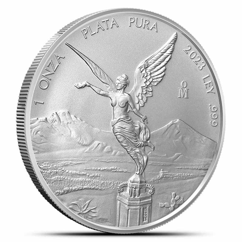 シルバー 1オンス メキシコ リベルタ 2023 Silver 銀  2023 1 oz Mexican Silver Libertad Coin (BU) l JM Bullion™