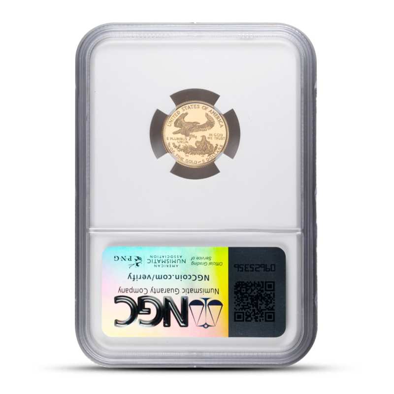 1995-W 1/10 oz Proof American Gold Eagle NGC PF70 UCAM l JM Bullion™