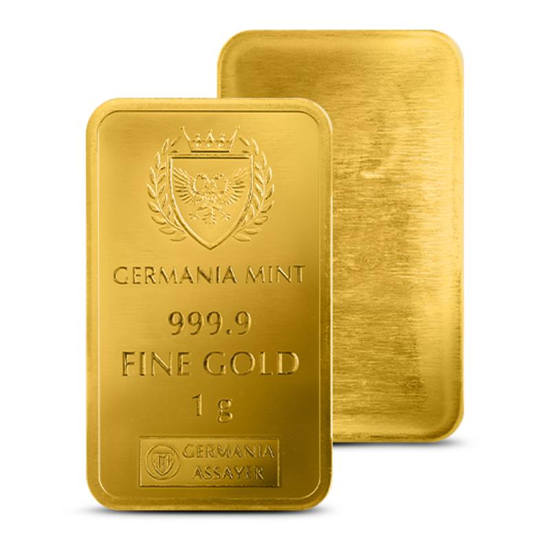 金塊 ゴールド 14金 約4.36g 2026 1 Gram Germania Mint Lunar Horse Gold Bar l JM Bullion™