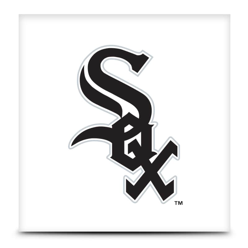 1 oz Engravable MLB Chicago White Sox Silver Round (New w/ Gift