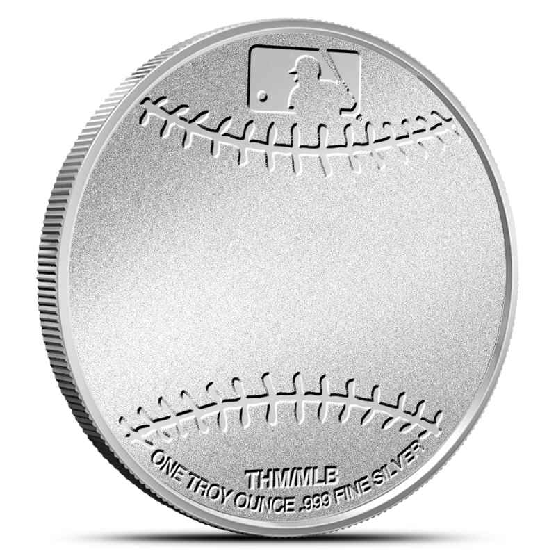 ニューヨークヤンキースロゴ 純銀 1オンス ニューヨークヤンキースロゴ 純銀 1オンス 2024年 (新品) アメリカ