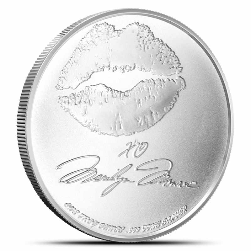 1 oz Marilyn Monroe Silver Round l JM Bullion™