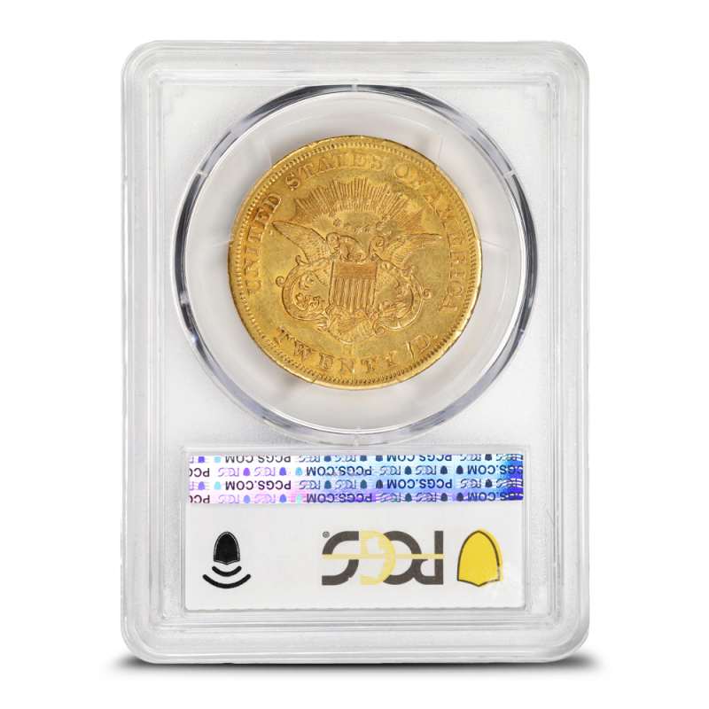 ジュリーページ 1854-S Pre-33 $20 Liberty Gold Double Eagle Coin PCGS XF40 l JM