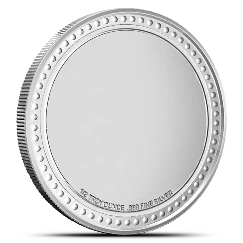 1/2 oz Design Your Own Engravable Silver Golf Ball Marker l JM