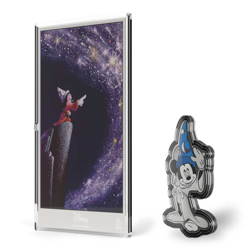 2025 Disney Classic Collection Silver Fantasia Foil and Coin Set l