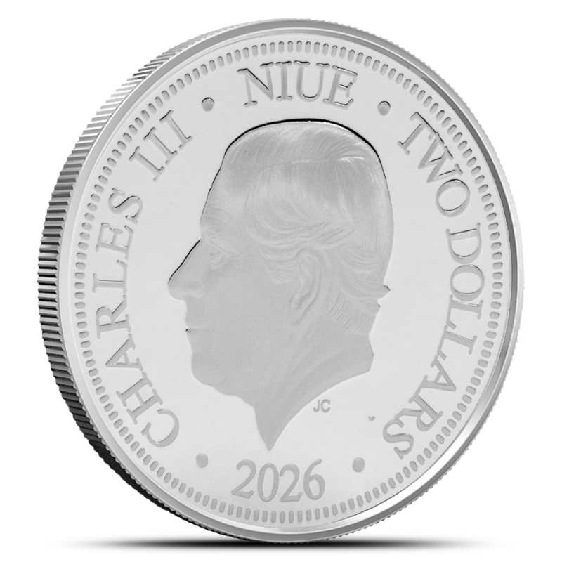 2026 1 oz Proof Colorized Niue Silver Love is Precious Great